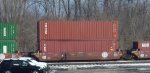 BNSF 270470C and two containers